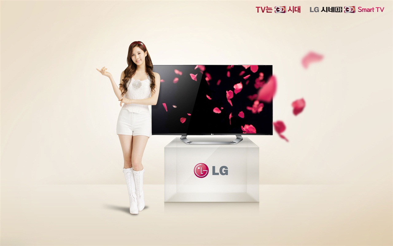 少女时代 ACE 和 LG 广告代言 高清壁纸16 - 1280x800