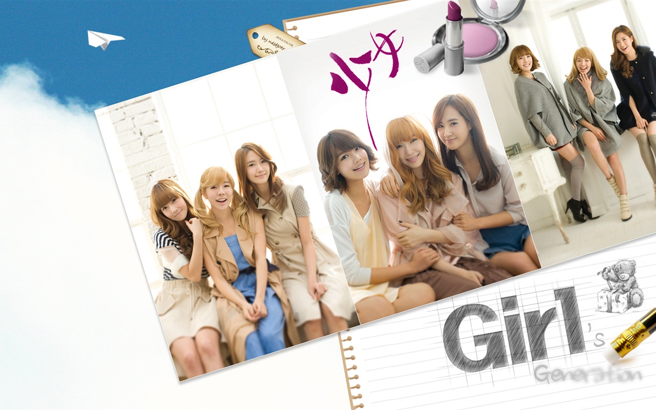 Girls Generation nejnovější HD Tapety Kolekce #11 - 1280x800