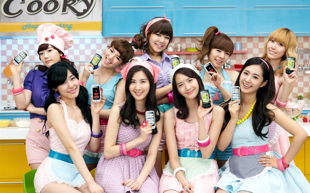 Girls Generation nejnovější HD Tapety Kolekce #15 - 1280x800