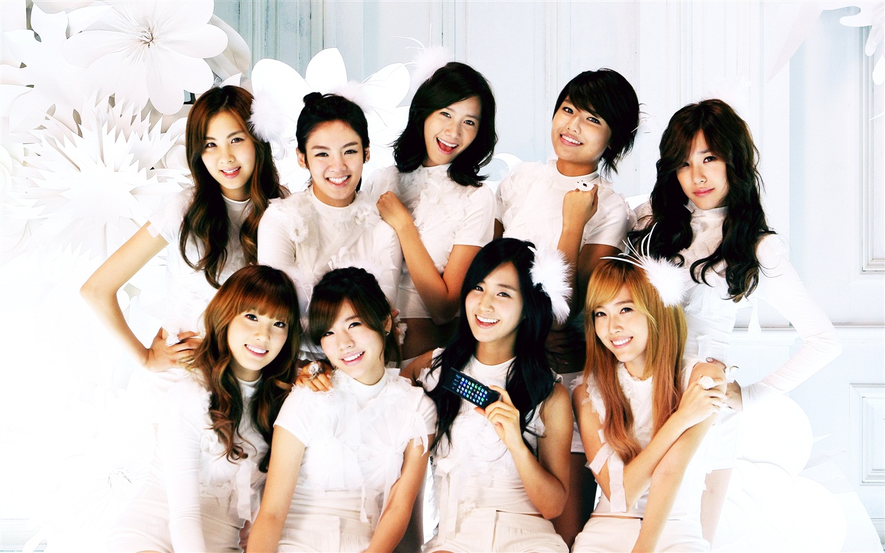 소녀 시대 최신의 HD 배경 화면 모음 #20 - 1280x800