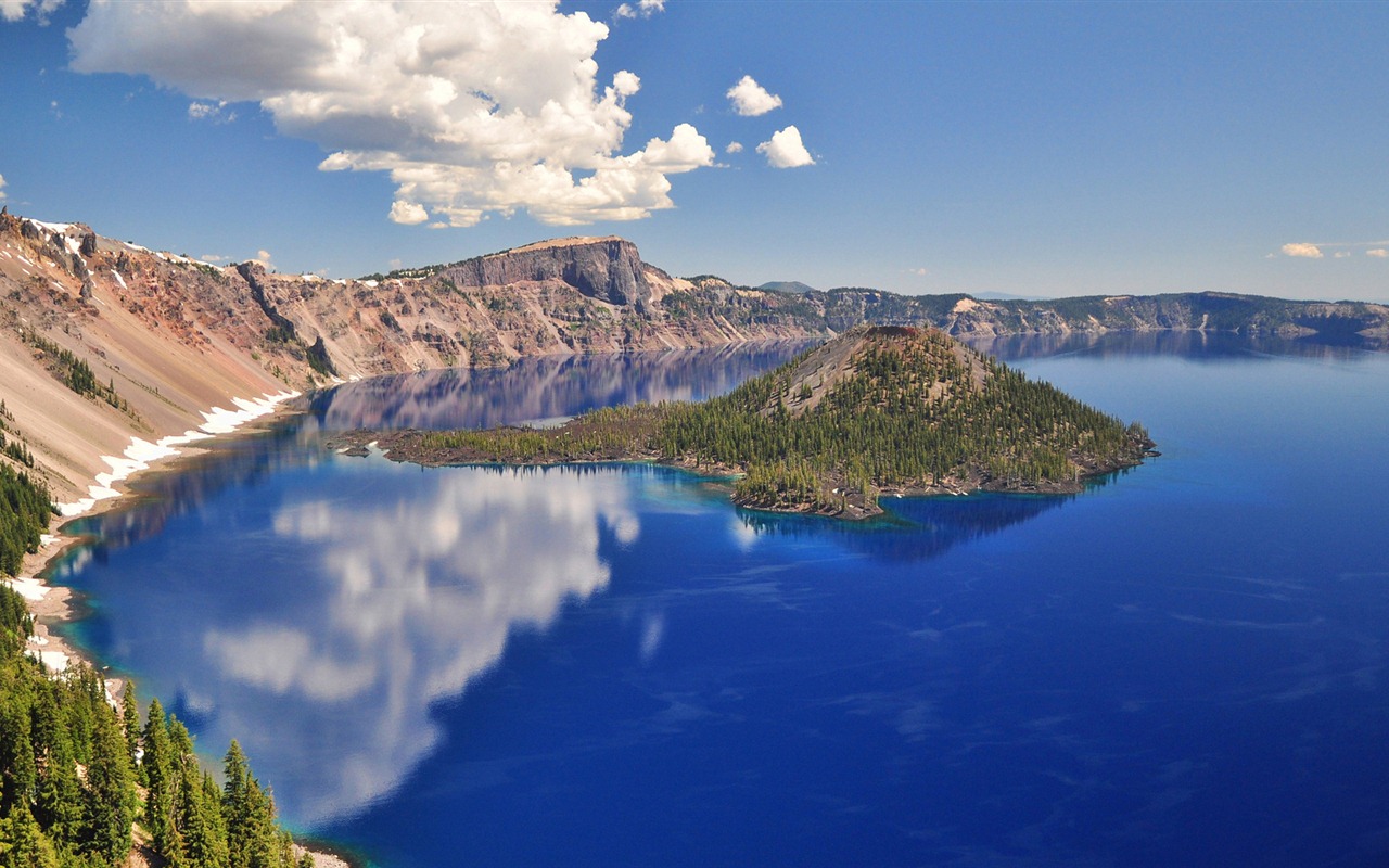 湖泊，大海，樹木，森林，高山，精美風景壁紙 #16 - 1280x800