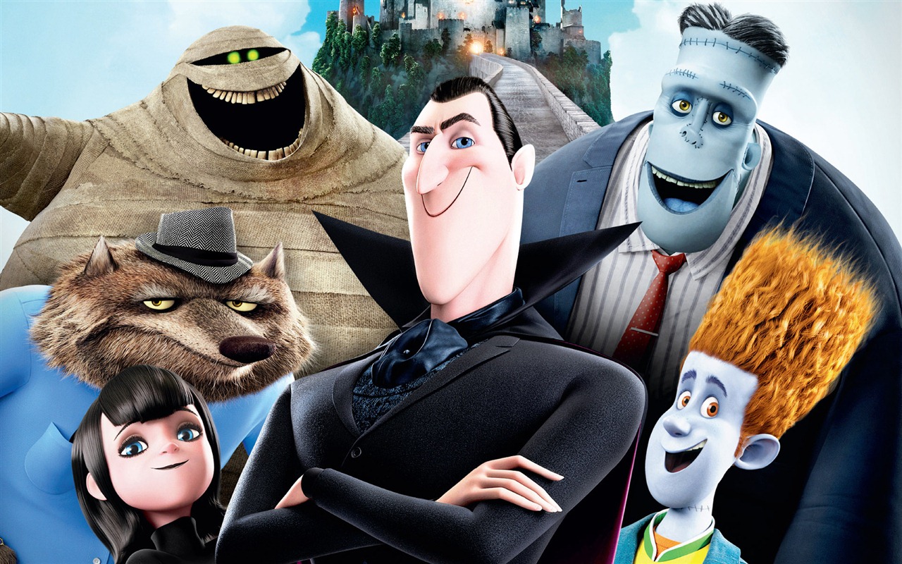 Hotel Transylvania 精灵旅社 高清壁纸1 - 1280x800