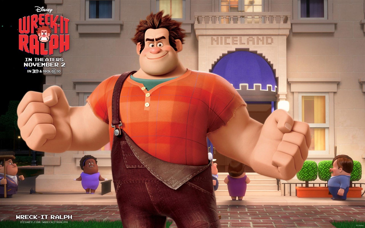 Wreck-It Ralph 無敵破壞王 高清壁紙 #1 - 1280x800