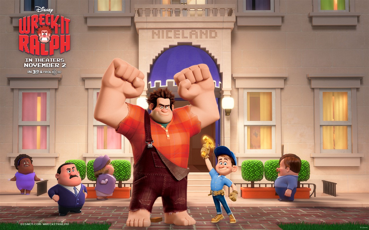 Wreck-It Ralph 難破イットラルフのHDの壁紙 #2 - 1280x800