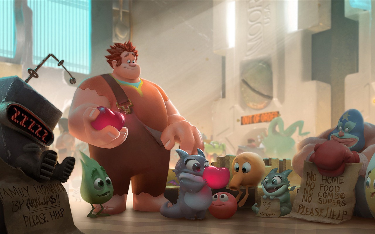 Wreck-It Ralph 無敵破壞王 高清壁紙 #4 - 1280x800