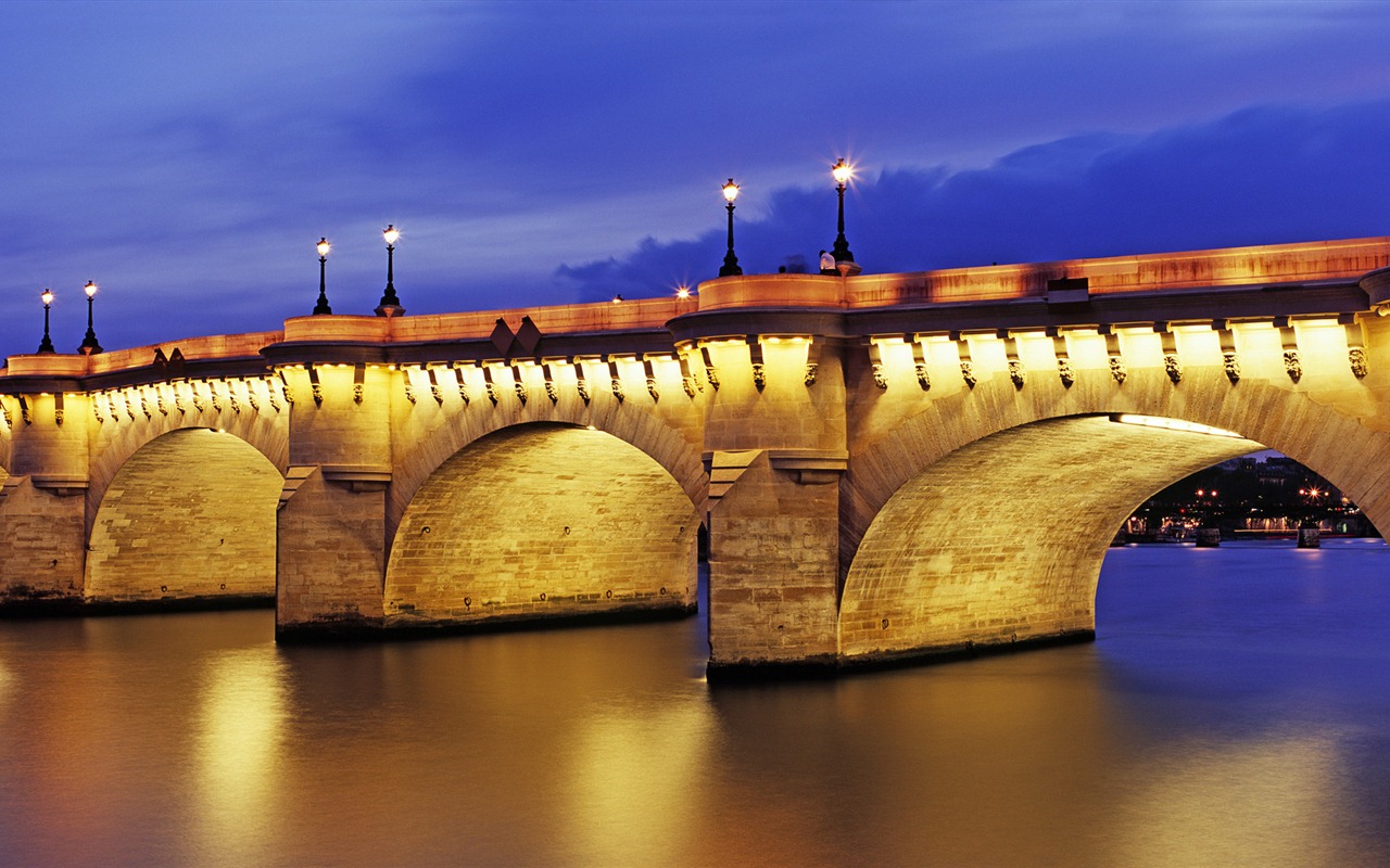 Windows 8 oficiální panoramatické tapety, cityscapes, Bridge, Horizon #8 - 1280x800