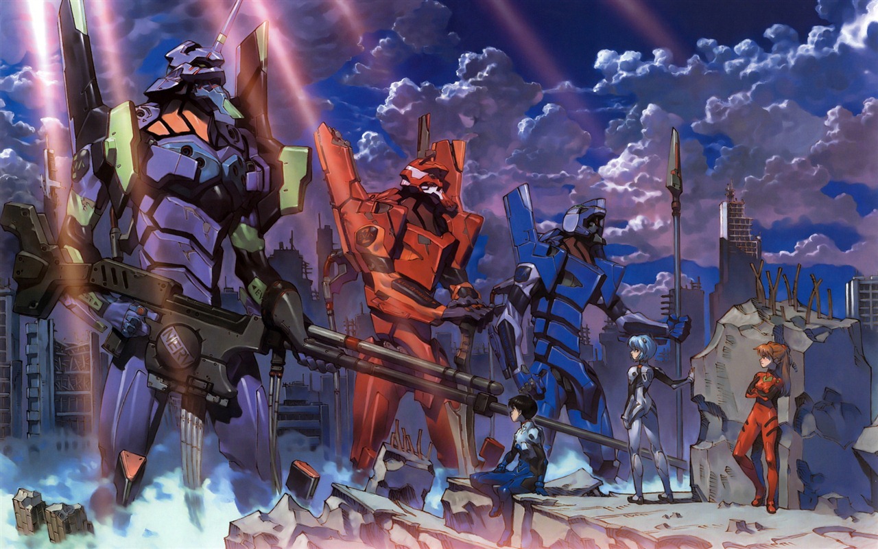 Neon Genesis Evangelion HD Tapety na plochu #8 - 1280x800