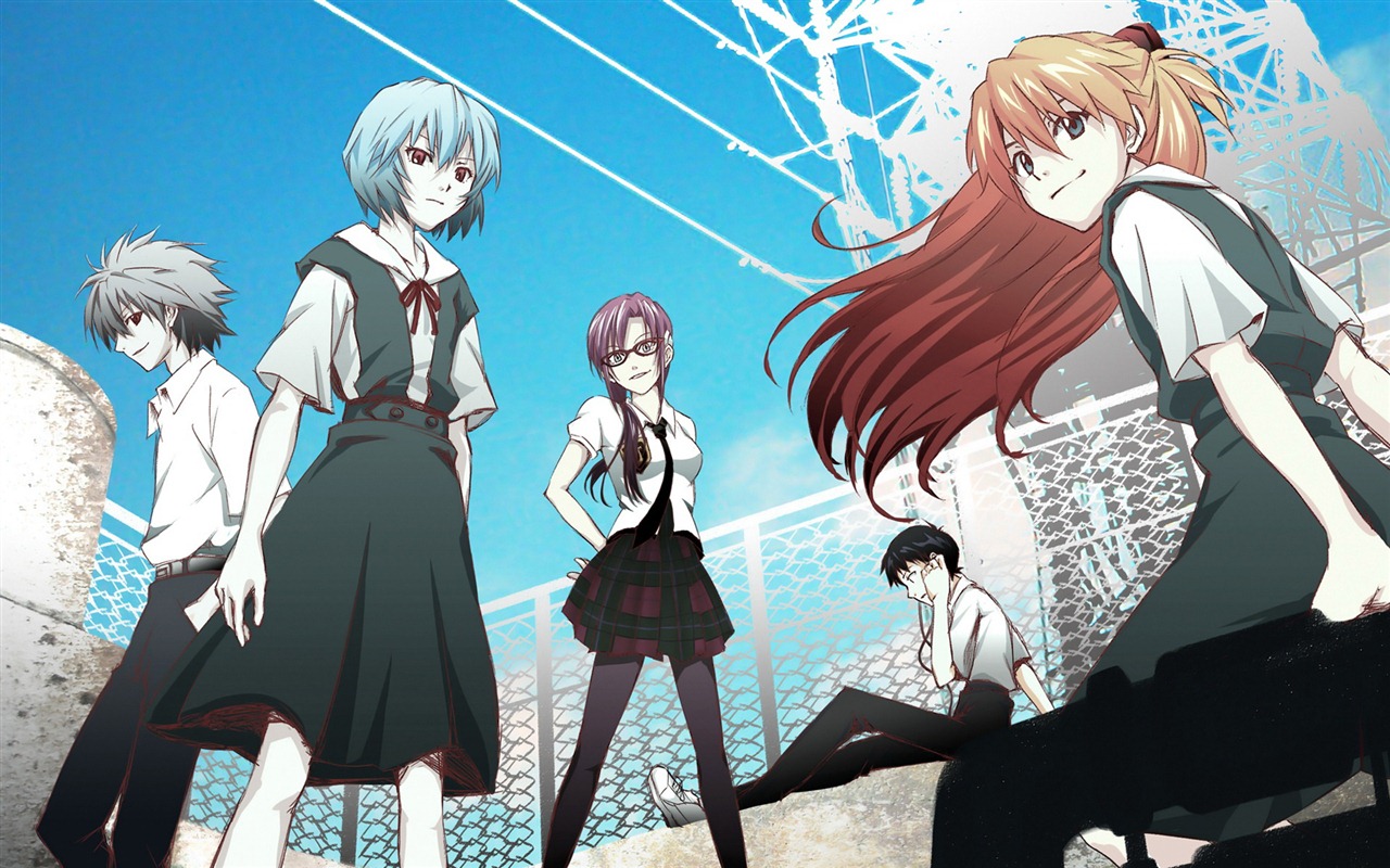 Neon Genesis Evangelion HD Tapety na plochu #15 - 1280x800