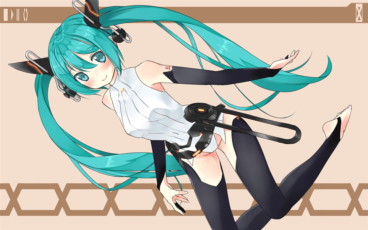 Hatsune Miku řady tapety (5) #7 - 1280x800