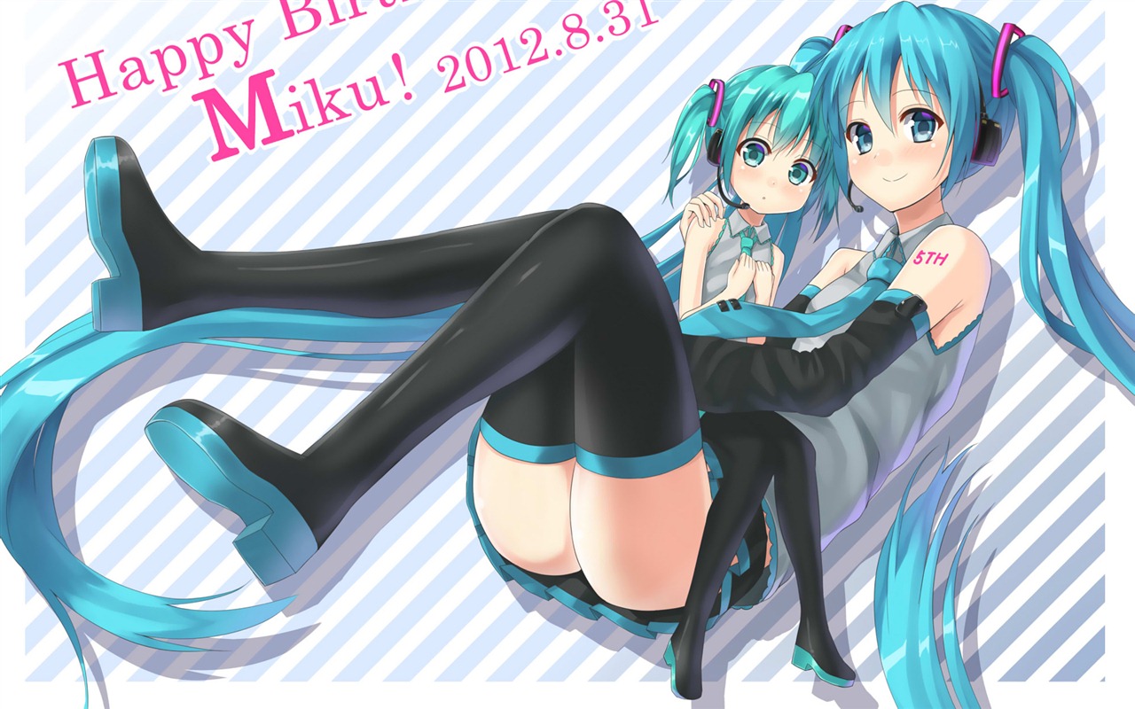 Hatsune Miku series wallpaper (5) #14 - 1280x800