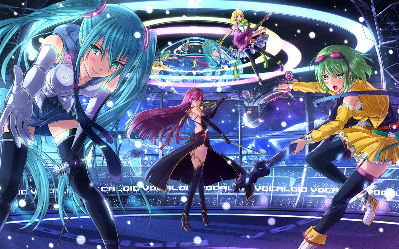 Hatsune Miku řady tapety (5) #15 - 1280x800