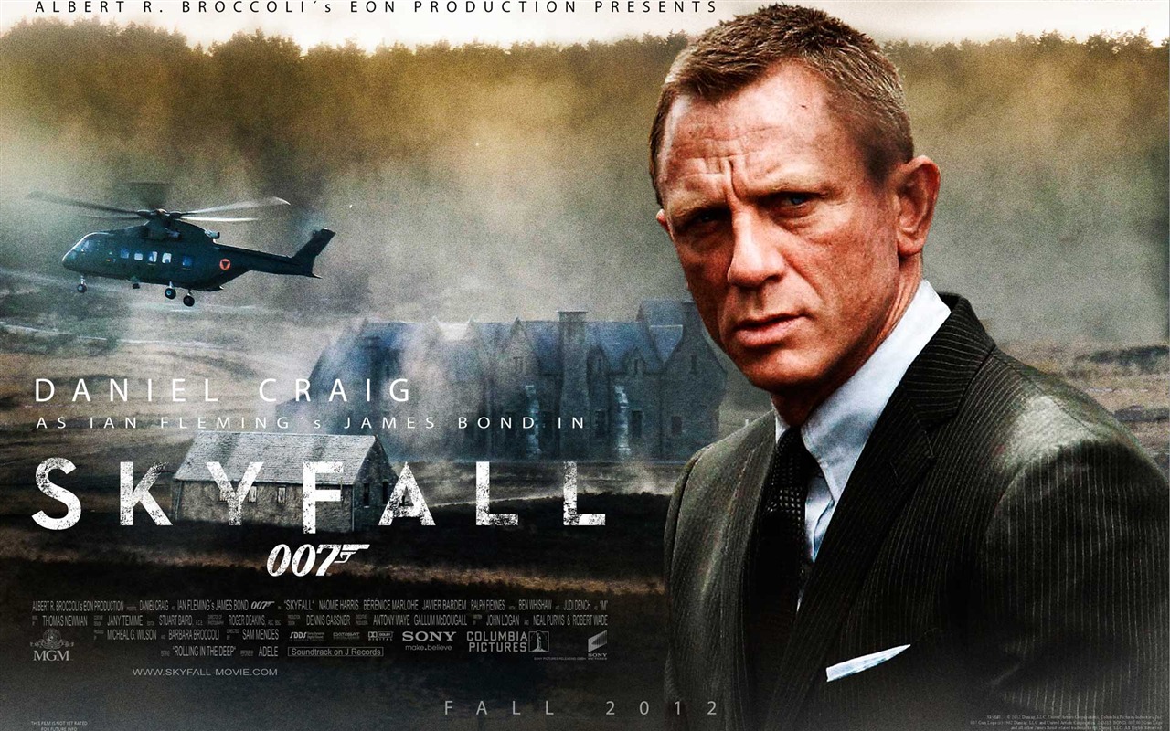 Skyfall 007：大破天幕杀机 高清壁纸7 - 1280x800