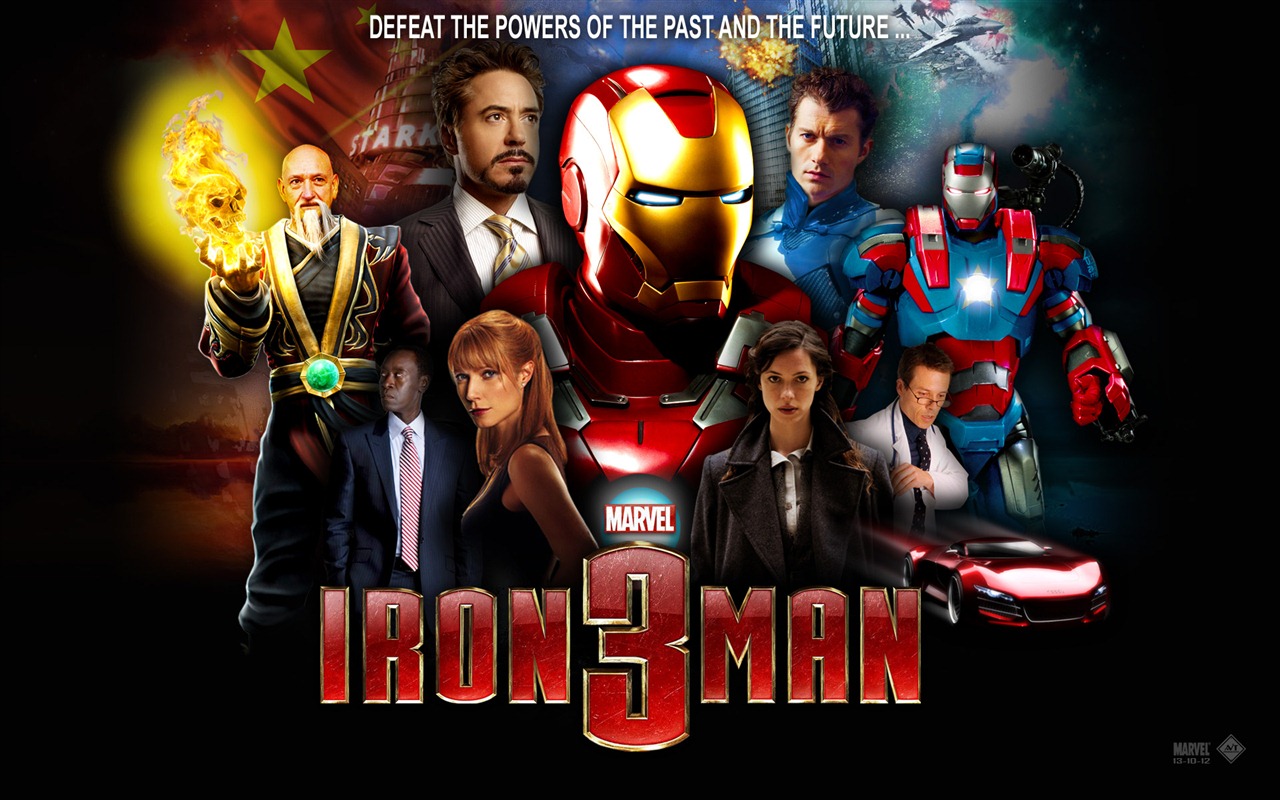 Iron Man 3 HD tapety na plochu #2 - 1280x800