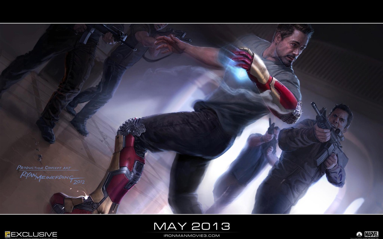Iron Man 3 HD tapety na plochu #14 - 1280x800