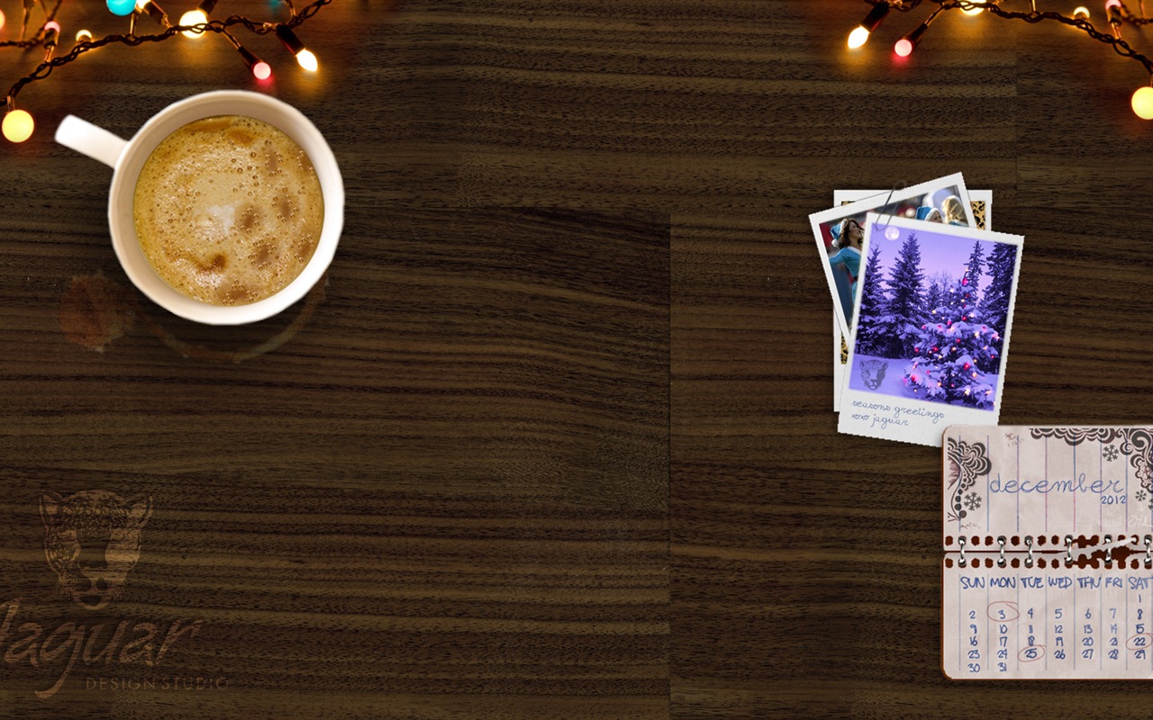December 2012 Calendar wallpaper (2) #19 - 1280x800