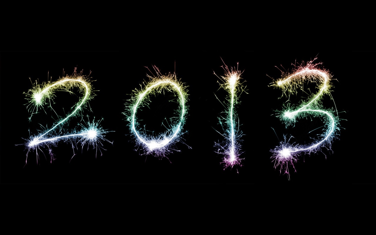 2013 Happy New Year HD wallpapers #1 - 1280x800