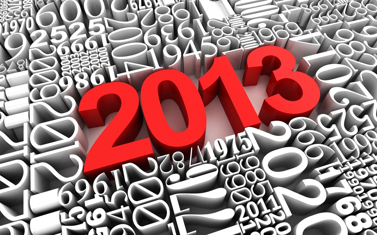 2013 Šťastný Nový Rok HD Tapety na plochu #7 - 1280x800