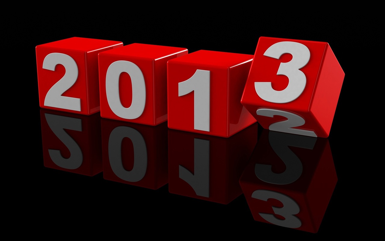 2013 Šťastný Nový Rok HD Tapety na plochu #10 - 1280x800