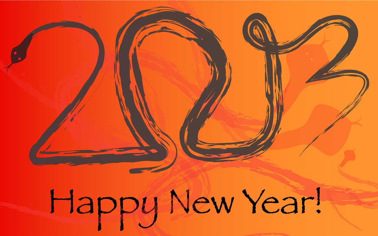 2013 Šťastný Nový Rok HD Tapety na plochu #11 - 1280x800