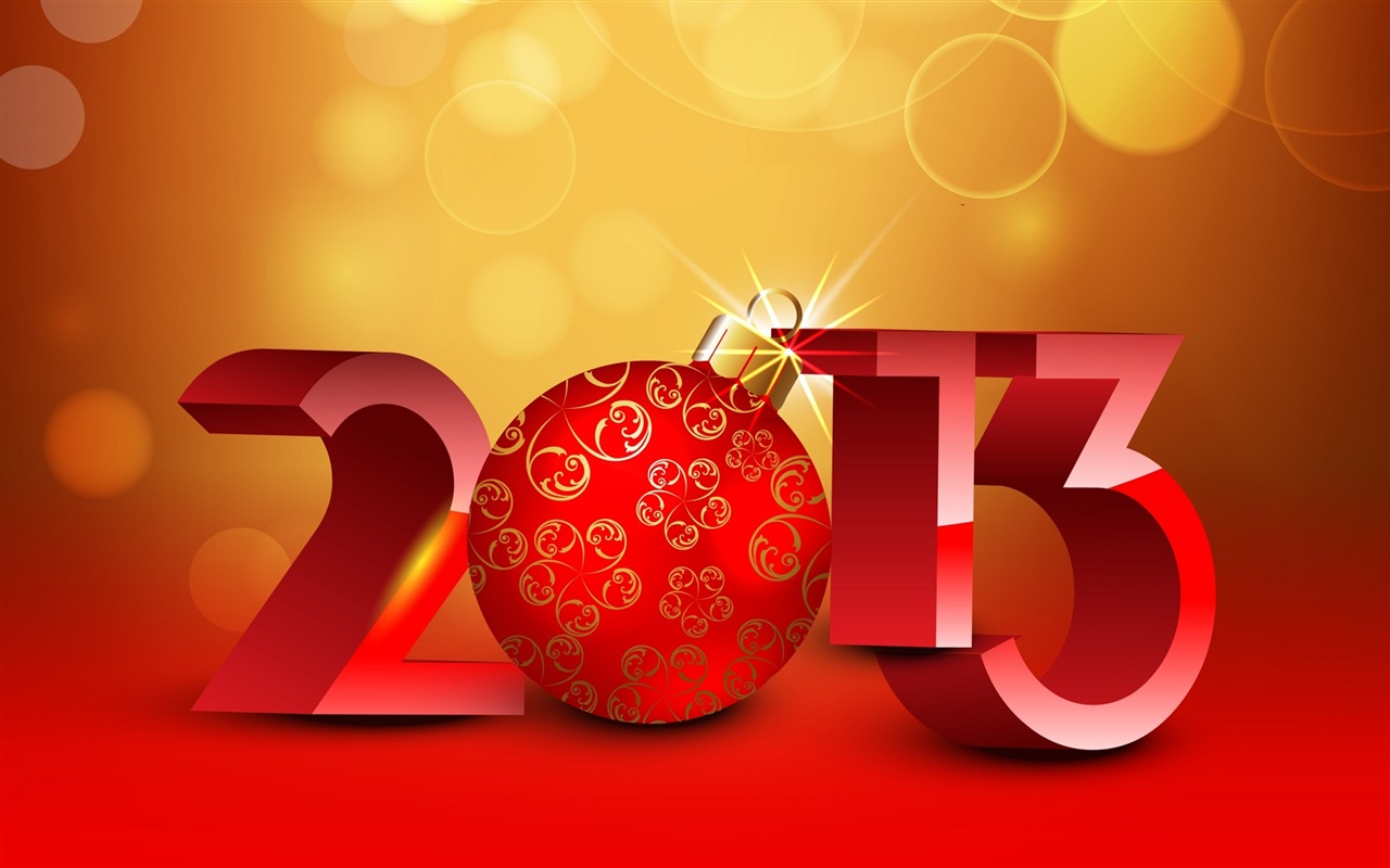 2013 Šťastný Nový Rok HD Tapety na plochu #16 - 1280x800