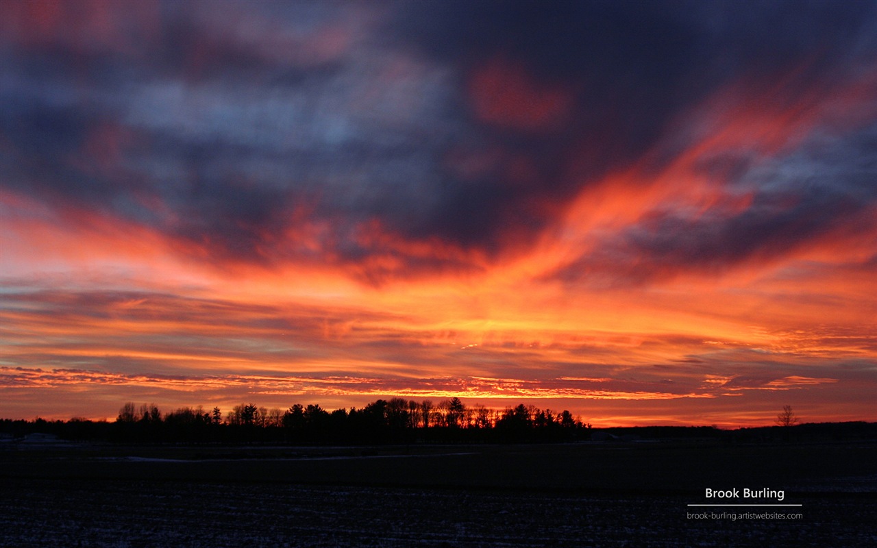 Fonds d'écran Windows 8: Painted Skies #4 - 1280x800