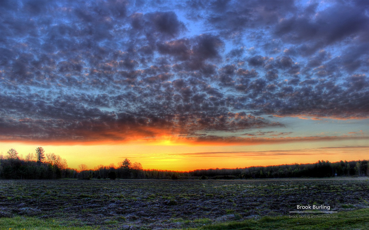 Windows 8 Fondos de pantalla: Painted Skies #7 - 1280x800