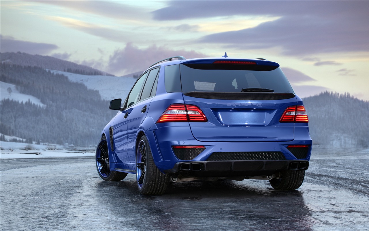 2012 Mercedes-Benz ML 63 AMG Inferno 梅賽德斯-奔馳高清壁紙 #6 - 1280x800