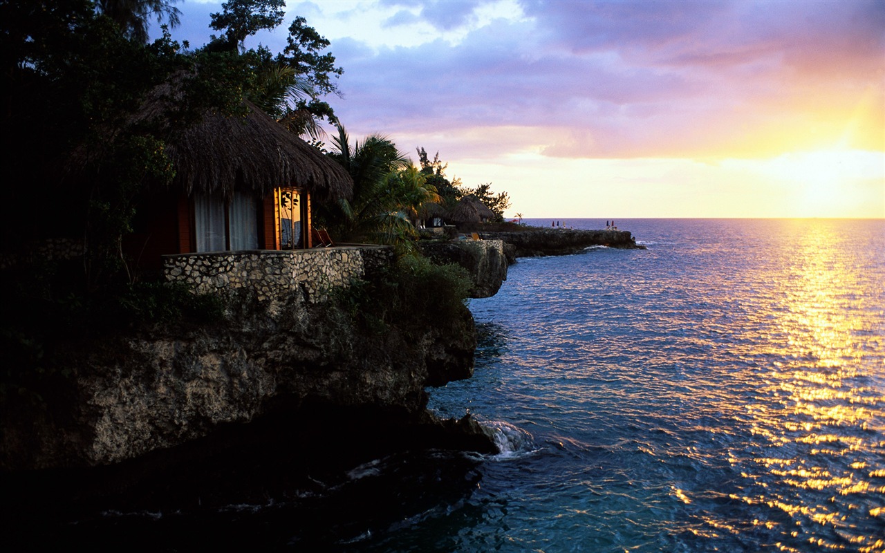 Windows 8 壁紙：加勒比海濱 #8 - 1280x800
