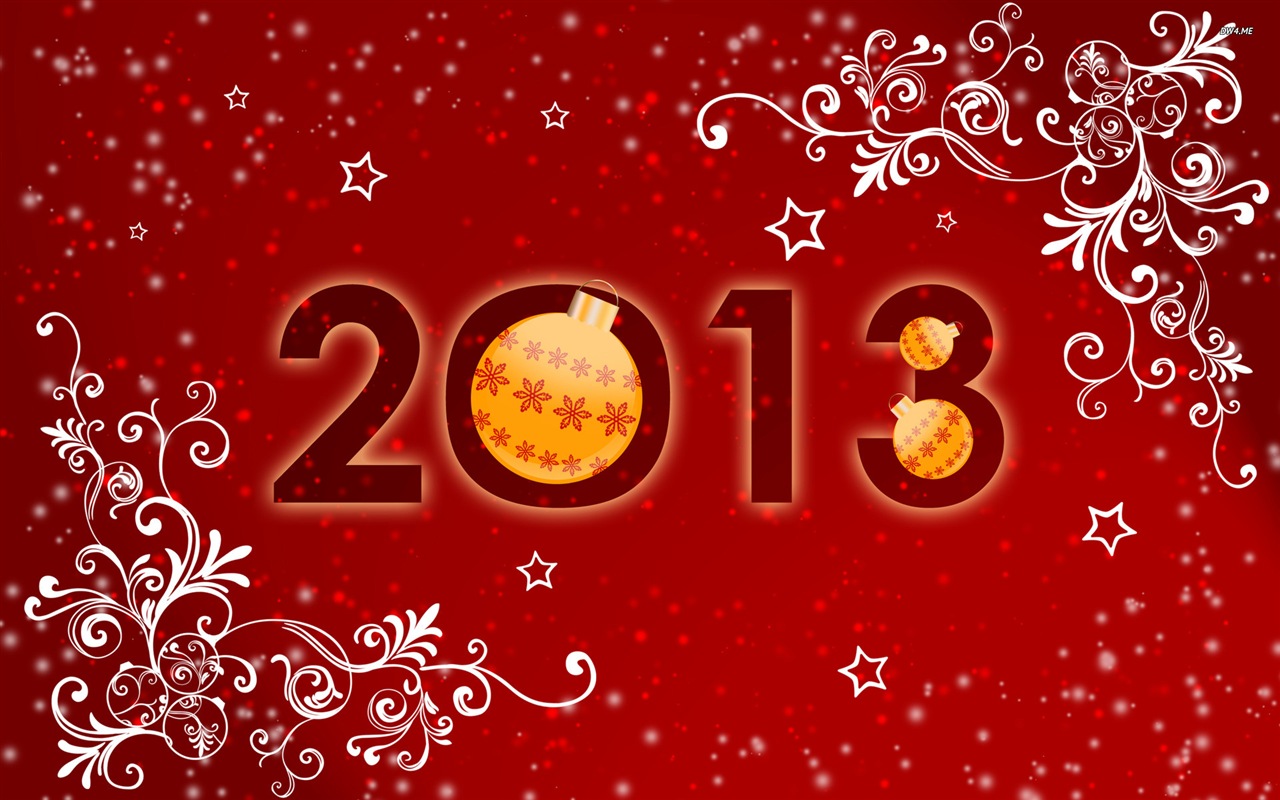 2013 New Year theme creative wallpaper(1) #13 - 1280x800