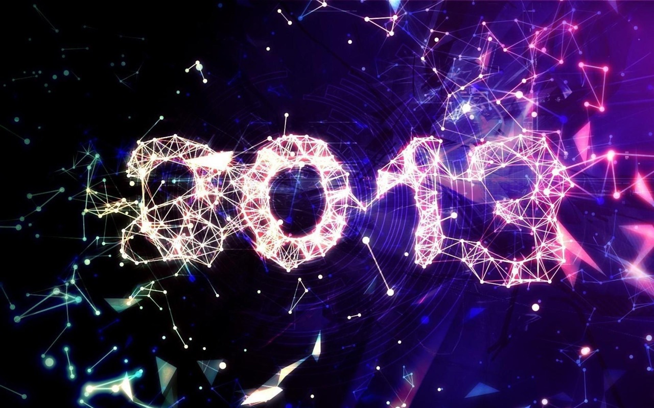 2013 New Year theme creative wallpaper(1) #17 - 1280x800