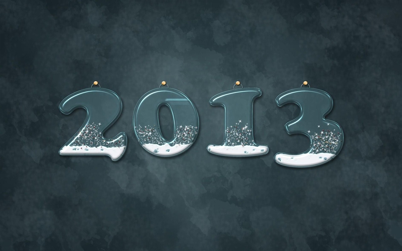 2013 New Year theme creative wallpaper(1) #18 - 1280x800