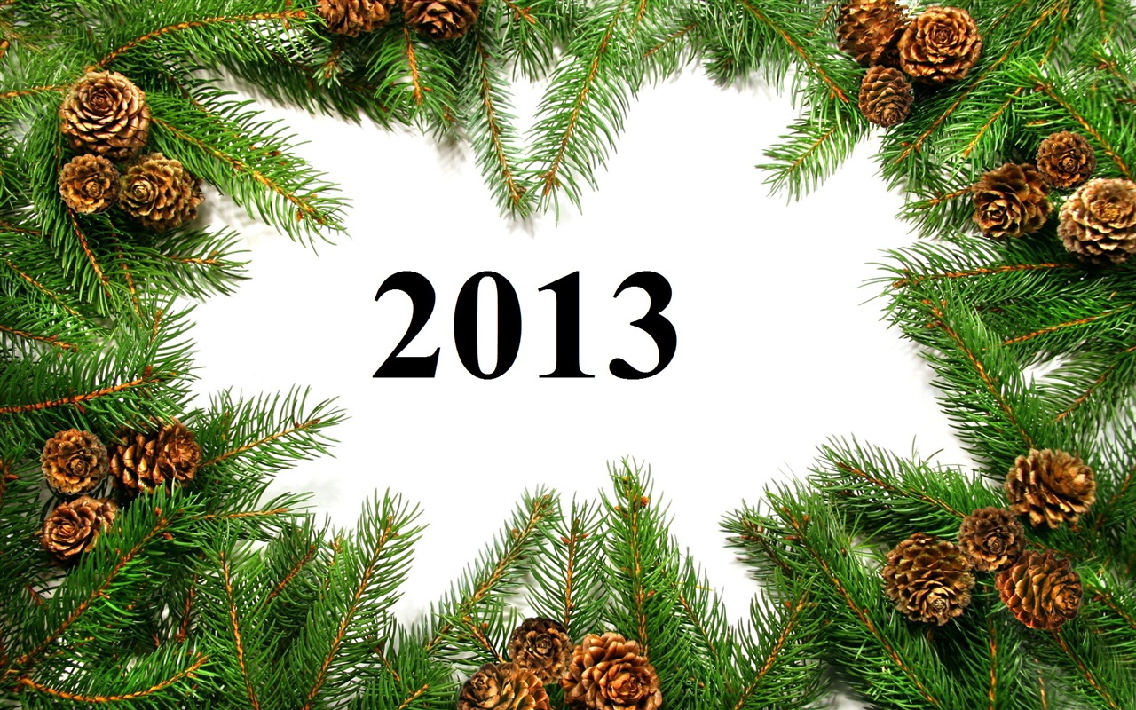 2013 Nový rok téma kreativní tapety (1) #20 - 1280x800