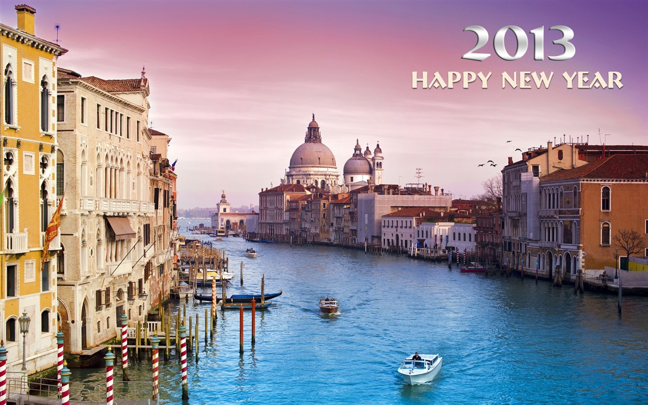 2013 New Year theme creative wallpaper(2) #14 - 1280x800