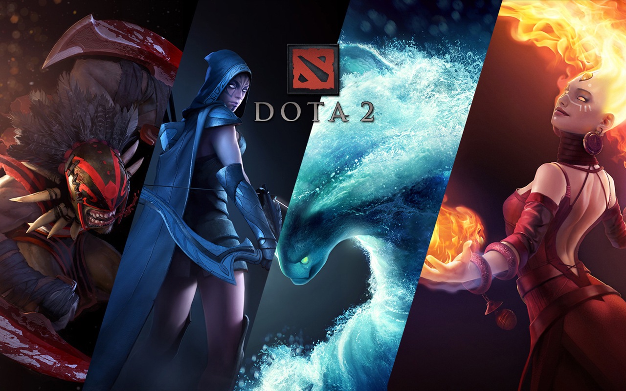 DotA 2 HD herní plochu #1 - 1280x800