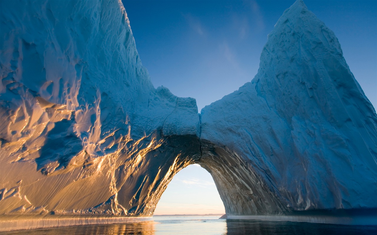 Windowsの8壁紙：北極、自然生態系の風景、北極の動物たち #3 - 1280x800