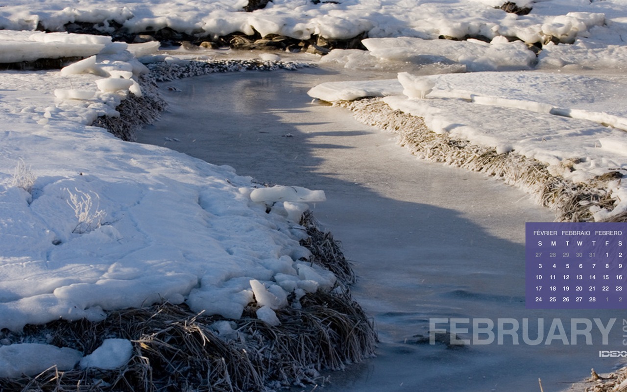 2013年2月 月曆壁紙(一) #3 - 1280x800