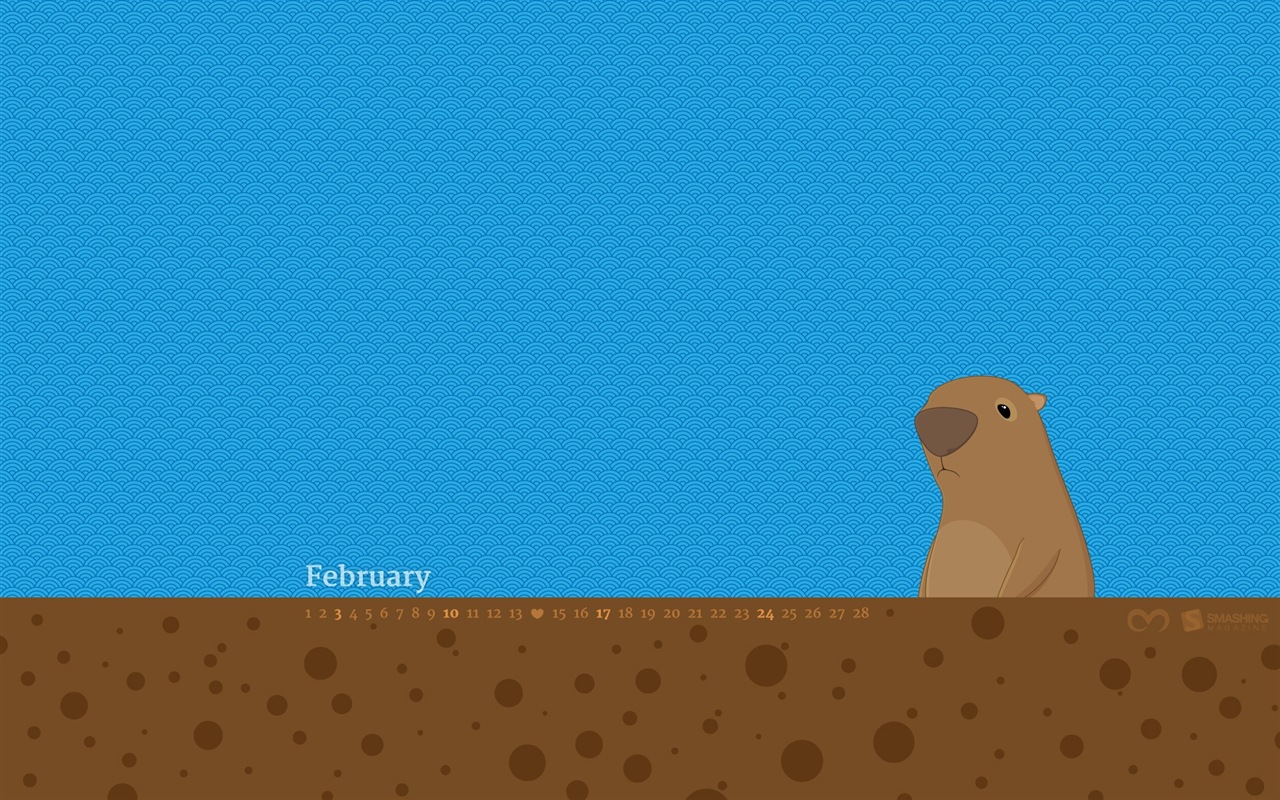February 2013 Calendar wallpaper (1) #18 - 1280x800