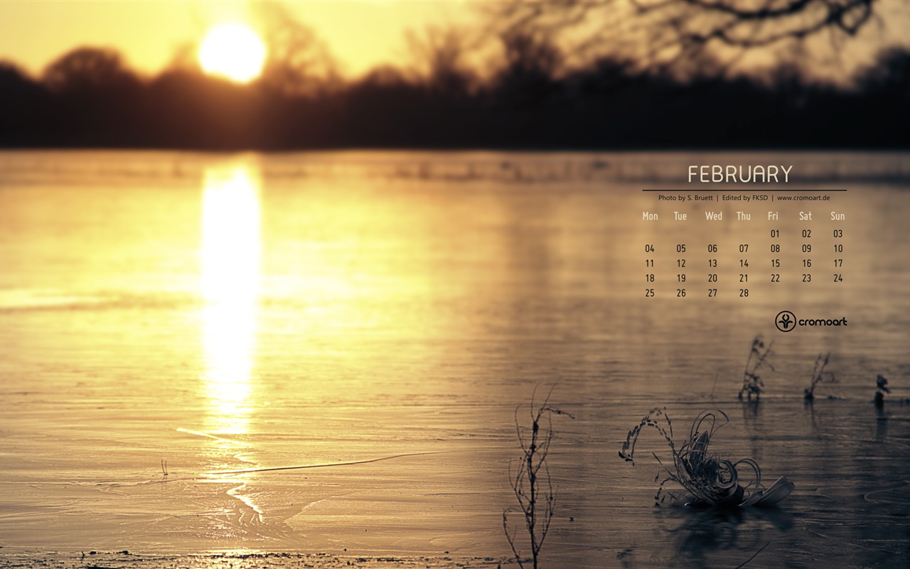02 2013 Calendar fondo de pantalla (2) #20 - 1280x800