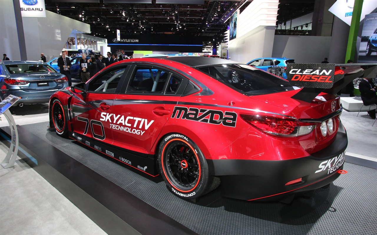 2013 Mazda 6 Skyactiv-D race car 马自达 高清壁纸3 - 1280x800