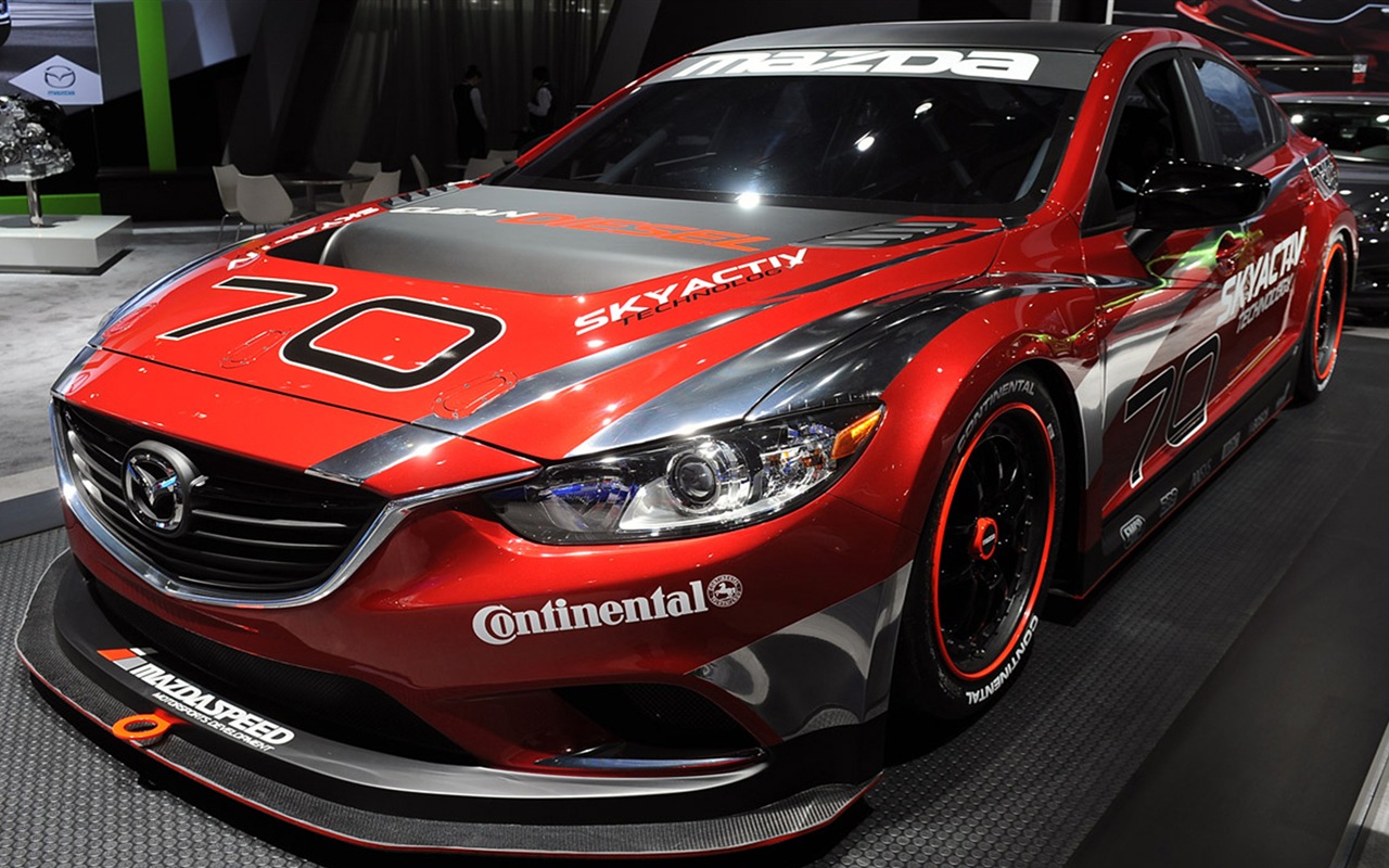 2013 Mazda 6 SKYACTIV-D de course automobile HD wallpapers #4 - 1280x800