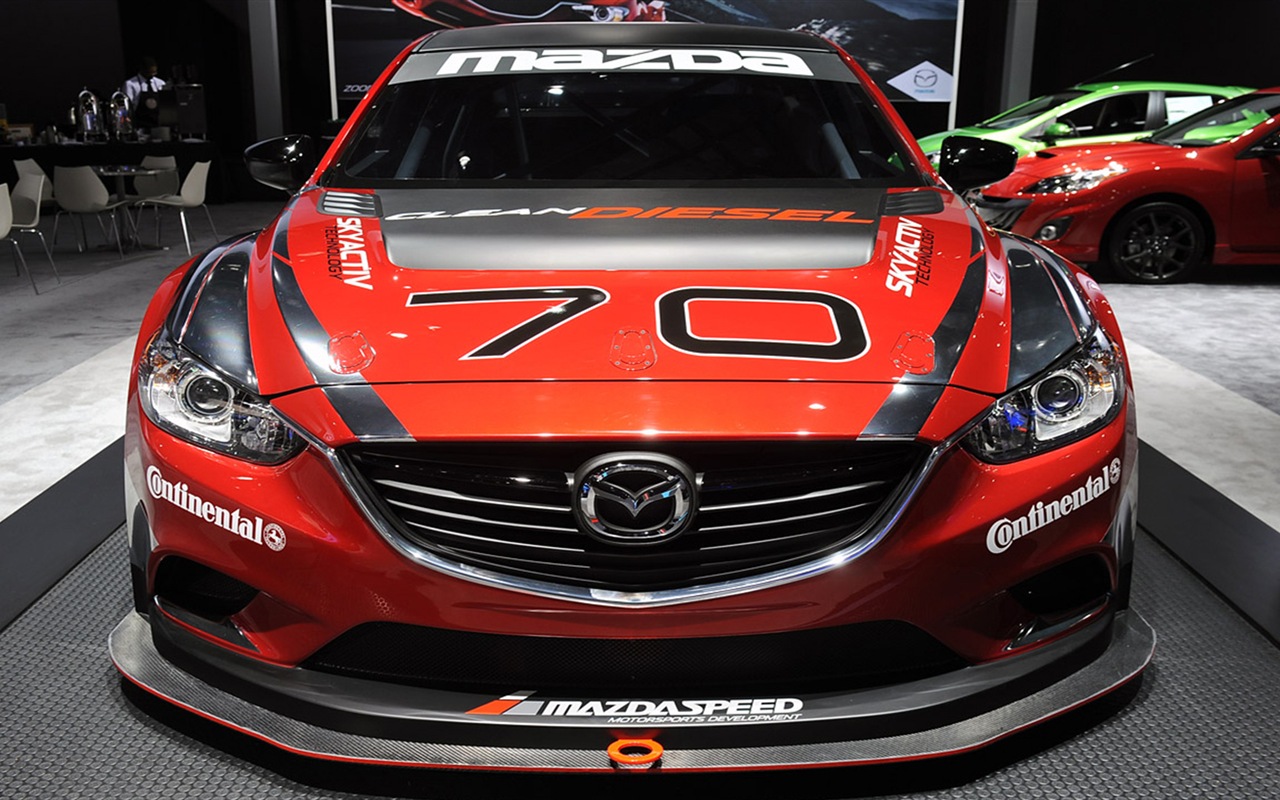 2013 Mazda 6 Skyactiv-D race car 马自达 高清壁纸5 - 1280x800