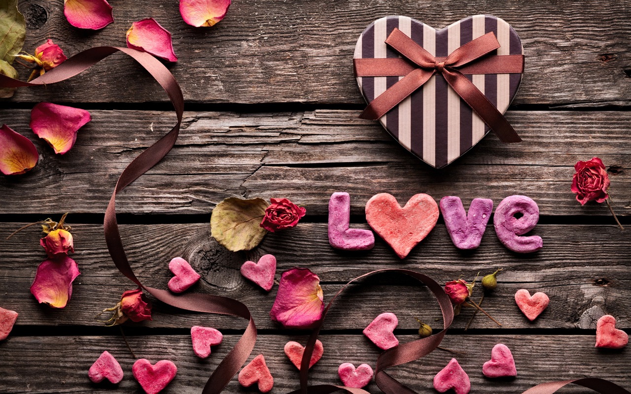 Warm und romantischen Valentinstag HD Wallpaper #16 - 1280x800