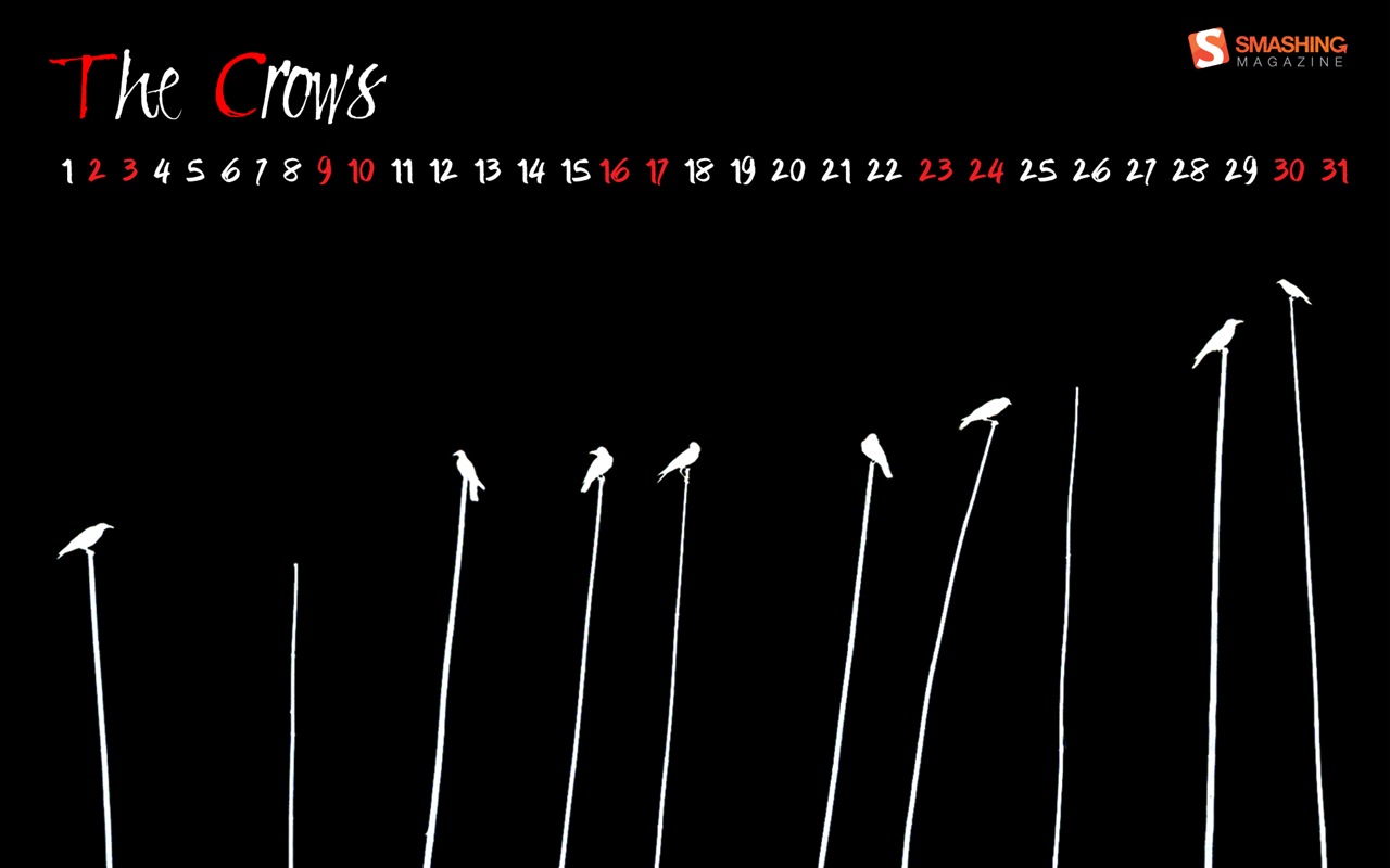 2013年3月 月曆壁紙(二) #16 - 1280x800