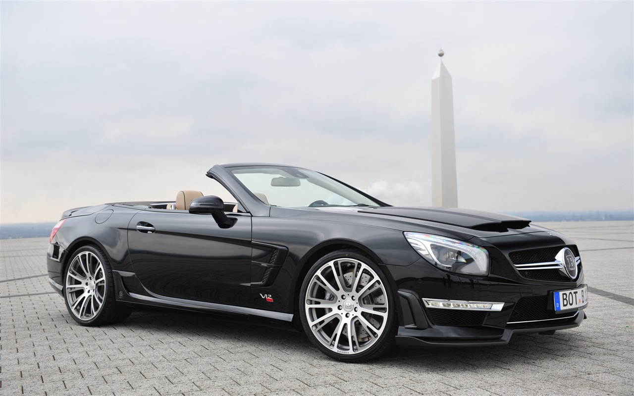 2013 Brabus 800 Roadster 博速 跑车高清壁纸1 - 1280x800