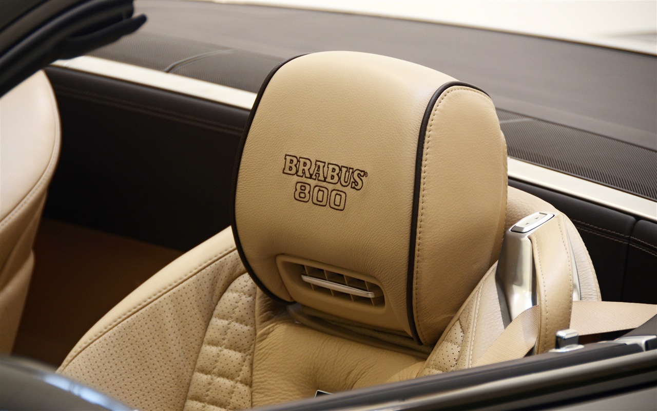 2013 Brabus 800 Roadster 博速 跑車高清壁紙 #23 - 1280x800