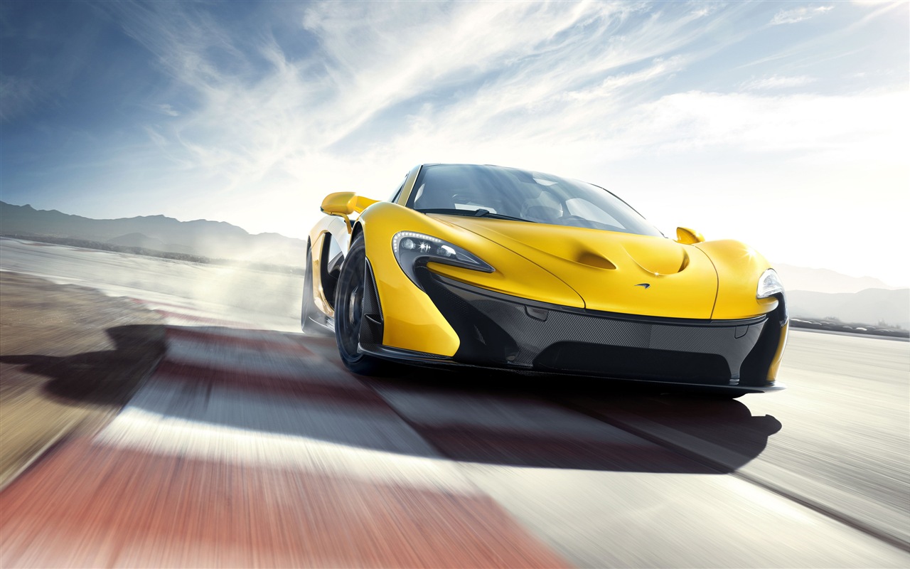 2013 McLaren P1 supercar 迈凯轮P1 超级跑车高清壁纸1 - 1280x800