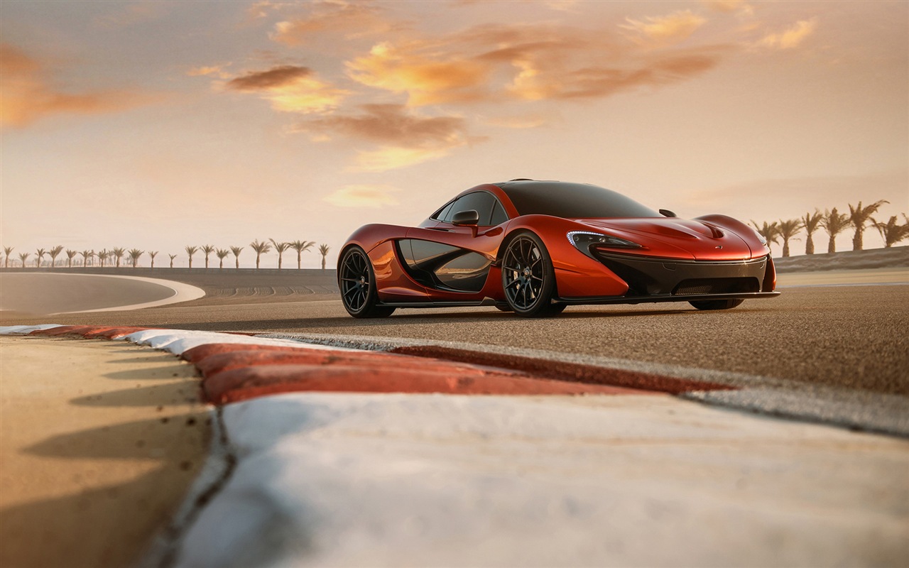 2013 McLaren P1 supercar HD wallpapers #2 - 1280x800