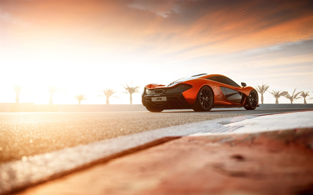 2013 McLaren P1 supercar HD Tapety na plochu #3 - 1280x800