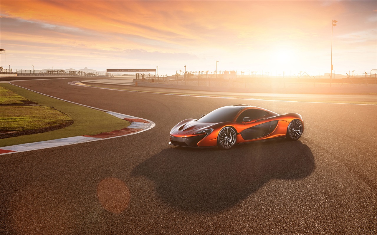 2013 McLaren P1 supercar HD Tapety na plochu #6 - 1280x800