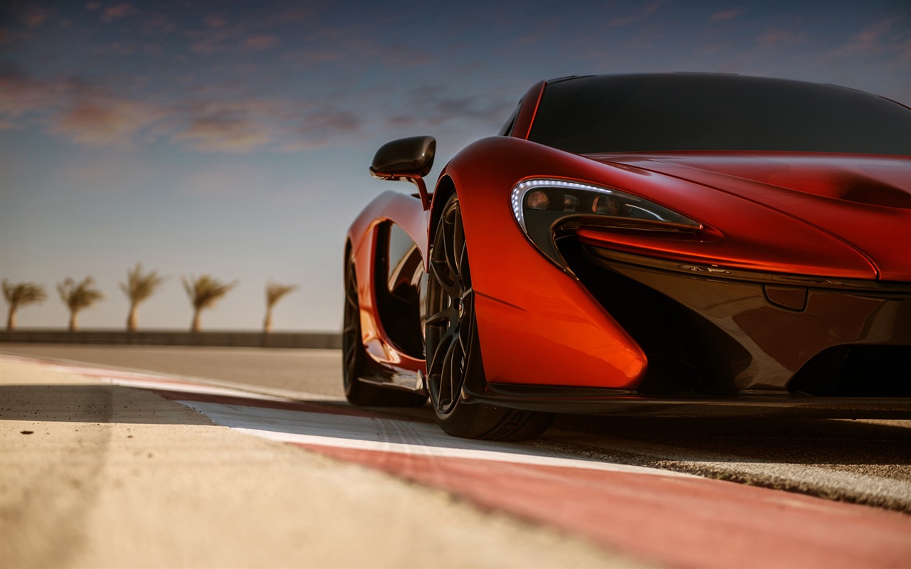 2013 McLaren P1 supercar 迈凯轮P1 超级跑车高清壁纸7 - 1280x800